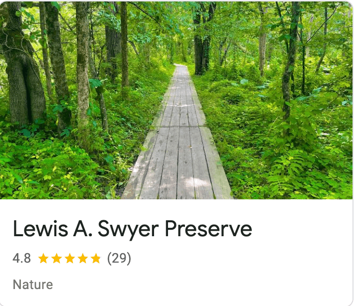 Lewis A Swyer Preserve
