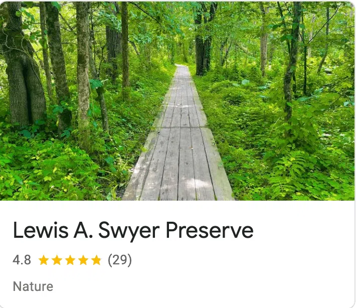 Lewis A Swyer Preserve